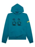 Helmut Lang cowboy-print hoodie - Blue