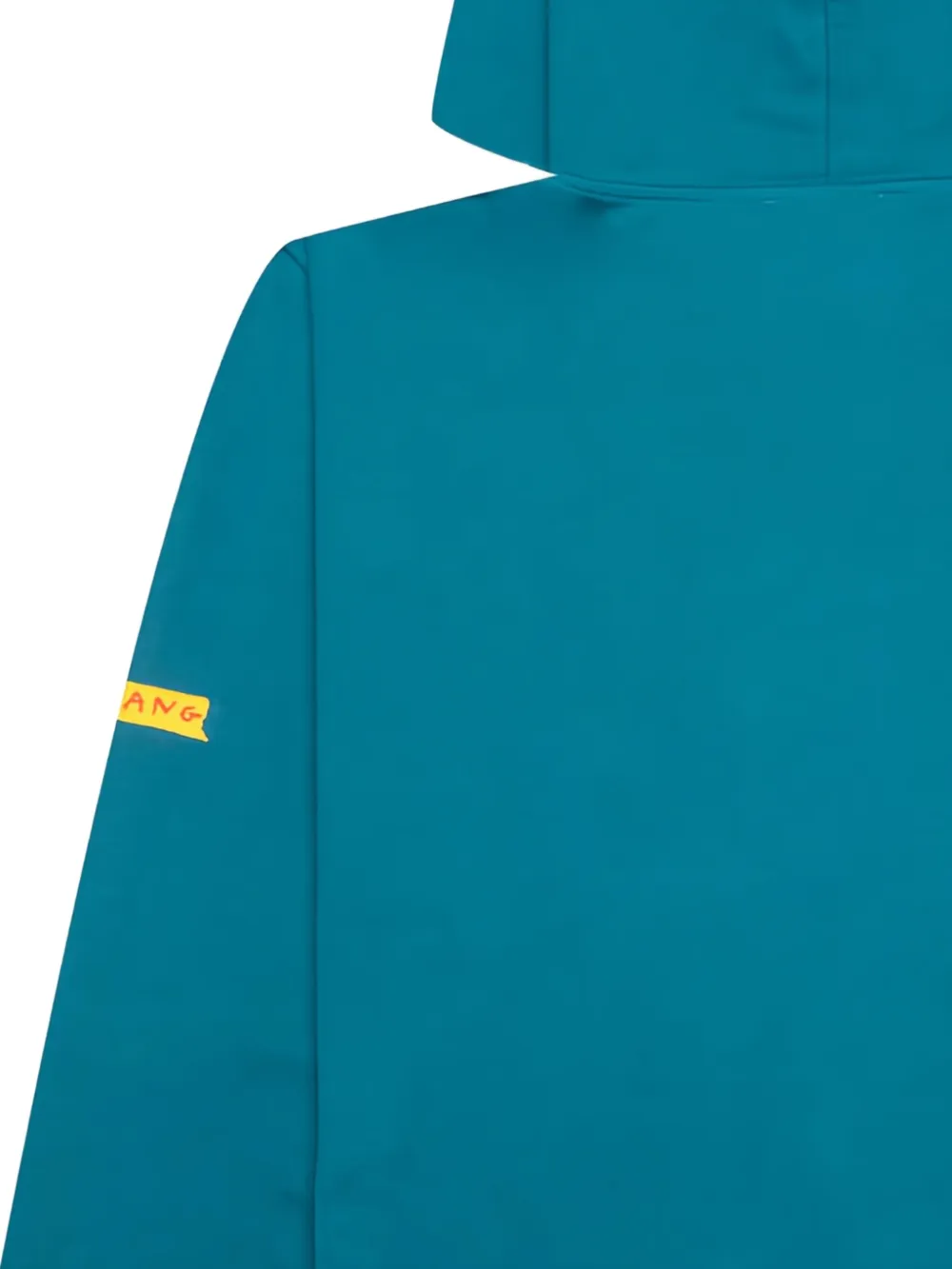 Helmut Lang Hoodie met cowboyprint Blauw