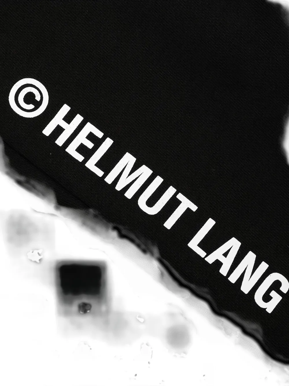 Helmut Lang Katoenen trainingsbroek Zwart