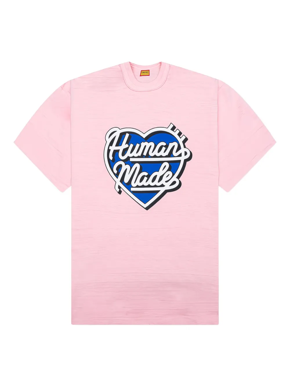 Human Made heart-logo T-shirt | Pink | Image 1