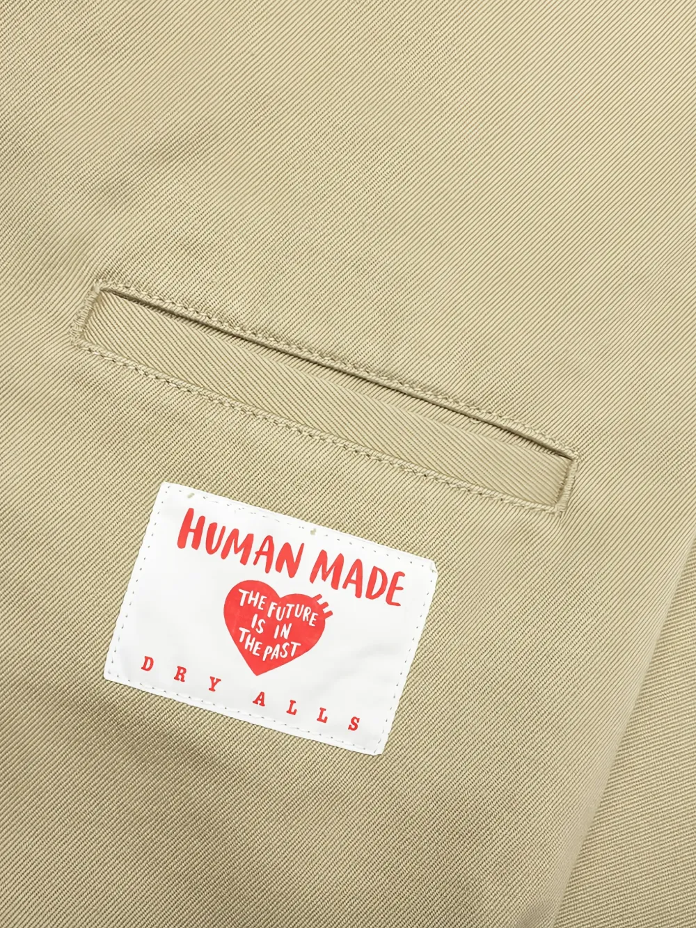 Human Made Skater Logo-patch Trousers In Gray