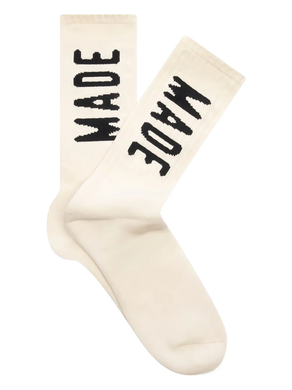 Human Made logo-embroidered socks | White | Image 1