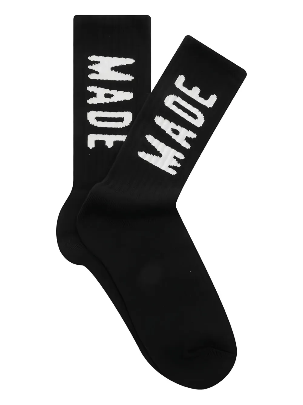 Human Made logo-print socks | Black | Image 1