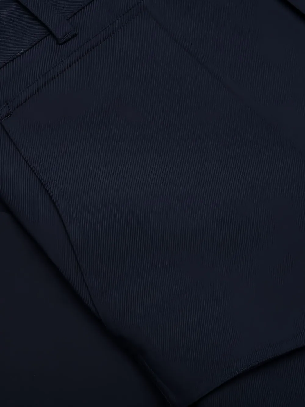 Helmut Lang Broek met cargo zak Blauw