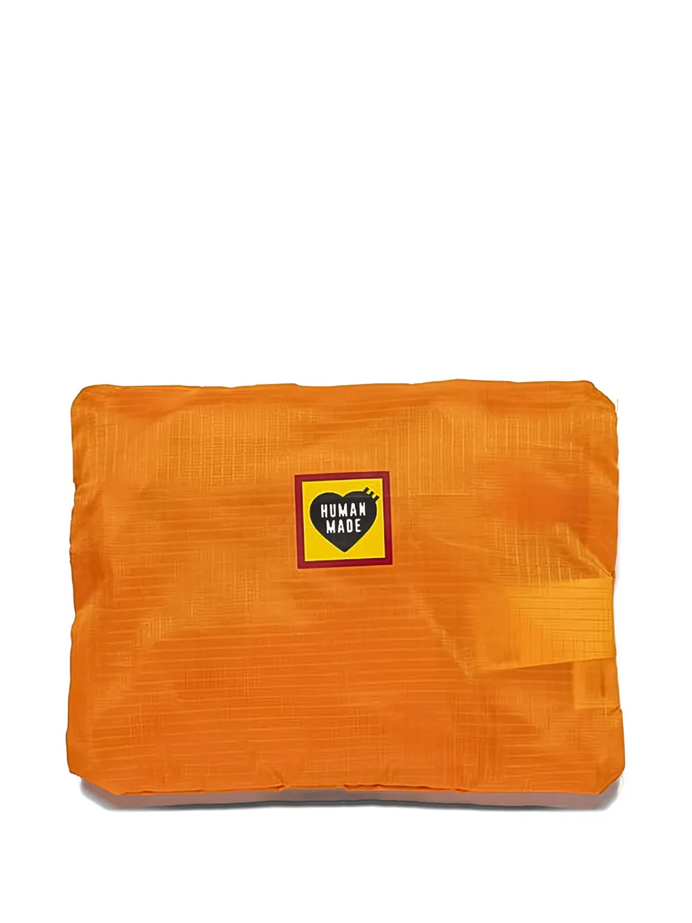 Human Made Logo-print Shoulder Bag In Orange