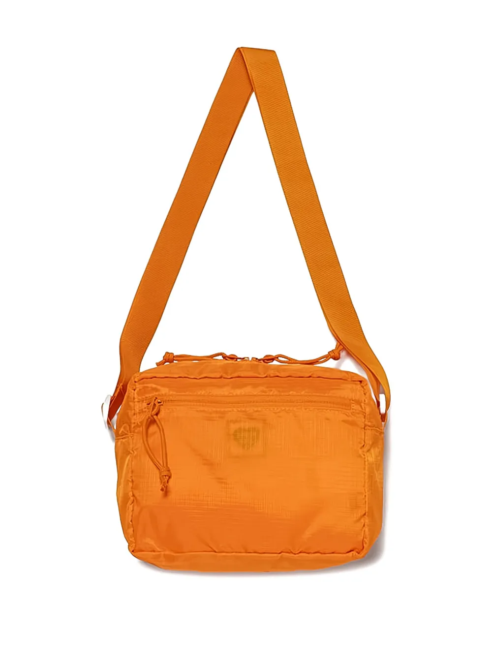 Human Made Logo-print Shoulder Bag In Orange