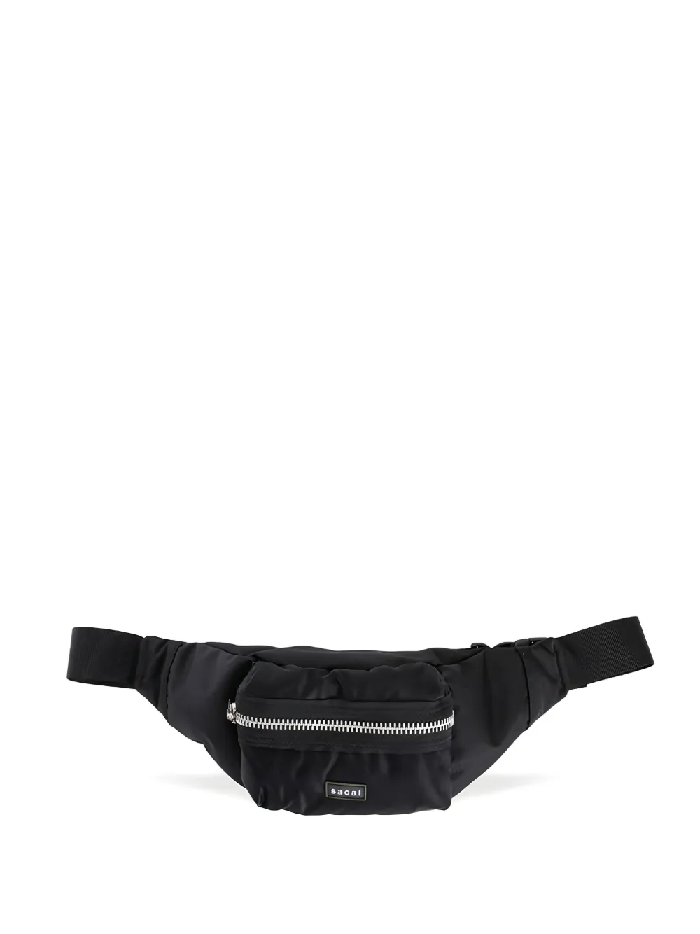 Sacai pocket-zip belt bag Zwart