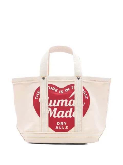 Human Made heart-logo tote bag