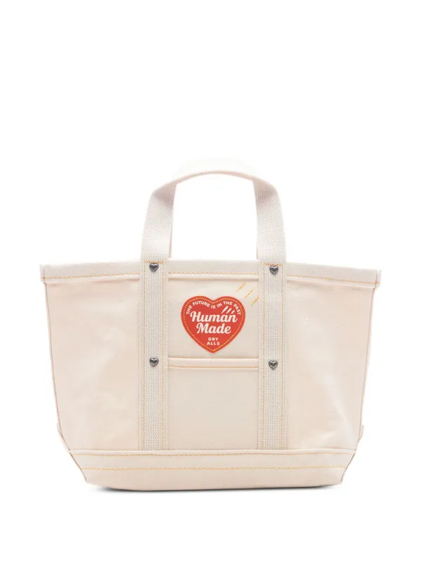 ヒューマンメイド　HUMANMADE トートバッグ　ハートパッチ　キャンパス Amazon | ヒューマンメイド ヒューマンメイドトートバッグ 帆布バッグ