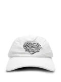 Human Made heart-logo cap - White