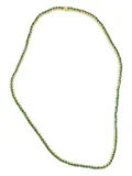 Izabel Display Tennis necklace - Green