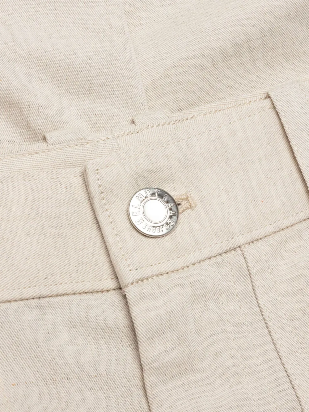 Helmut Lang Twill cargo broek Beige
