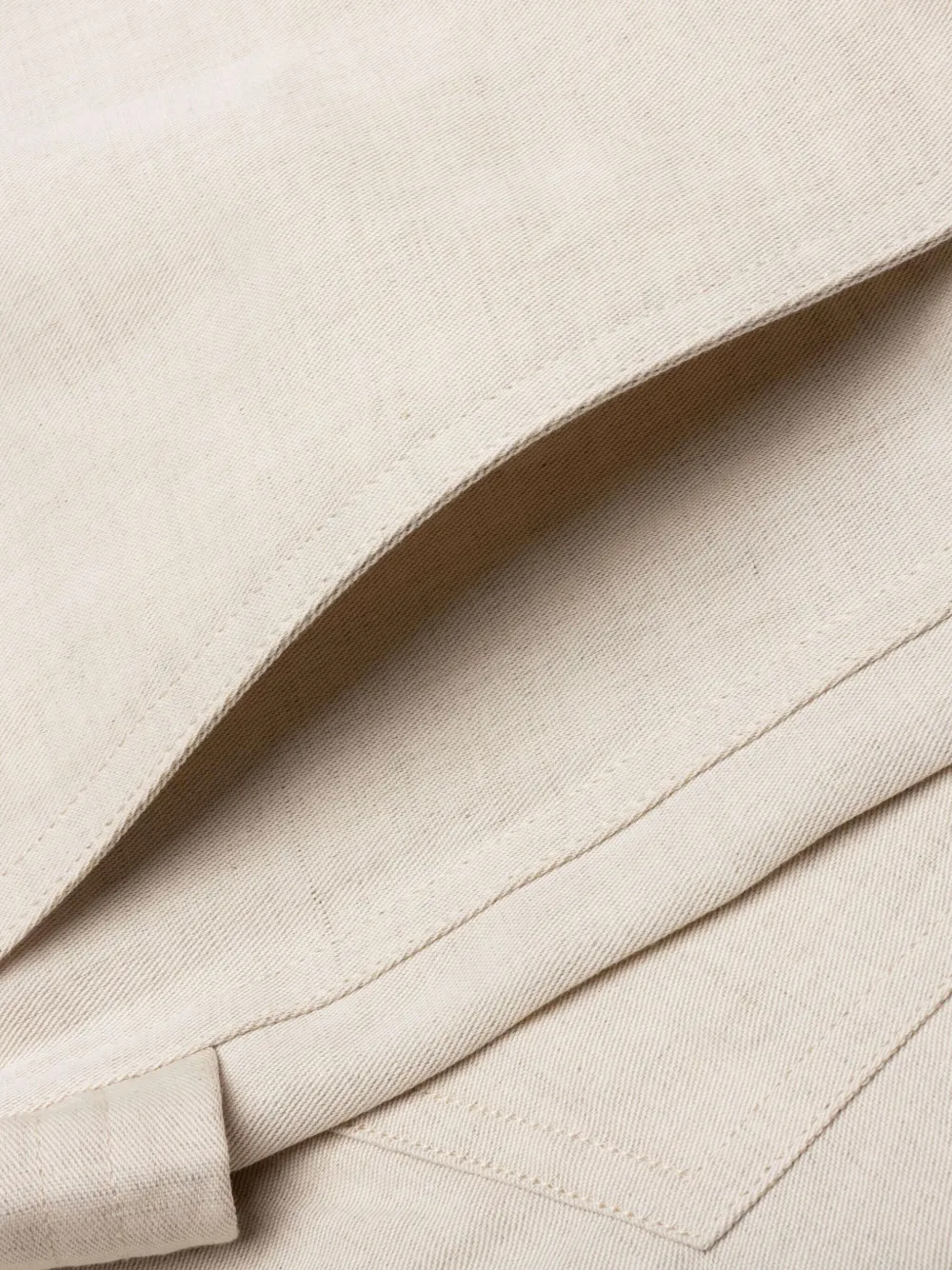 Helmut Lang Twill cargo broek Beige