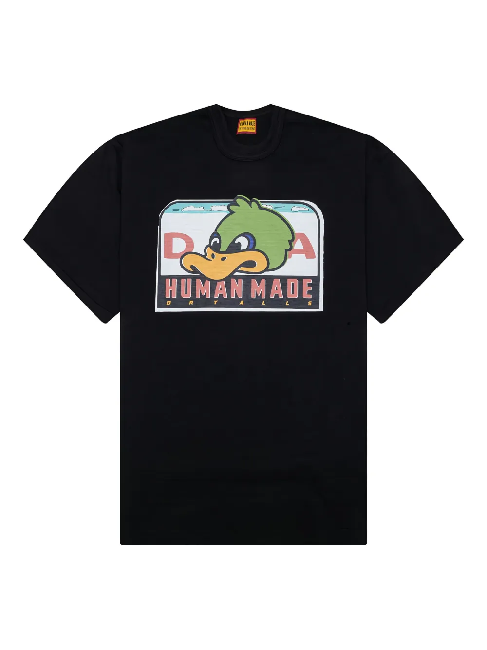 Human Made Duck-print cotton T-shirt | Black | Image 1