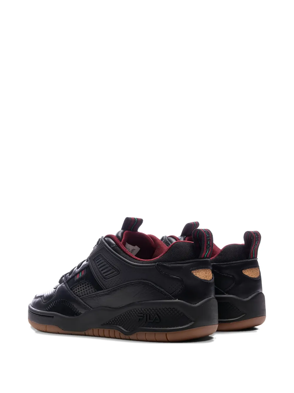 Fila Corda Lux perforated-panel sneakers Black