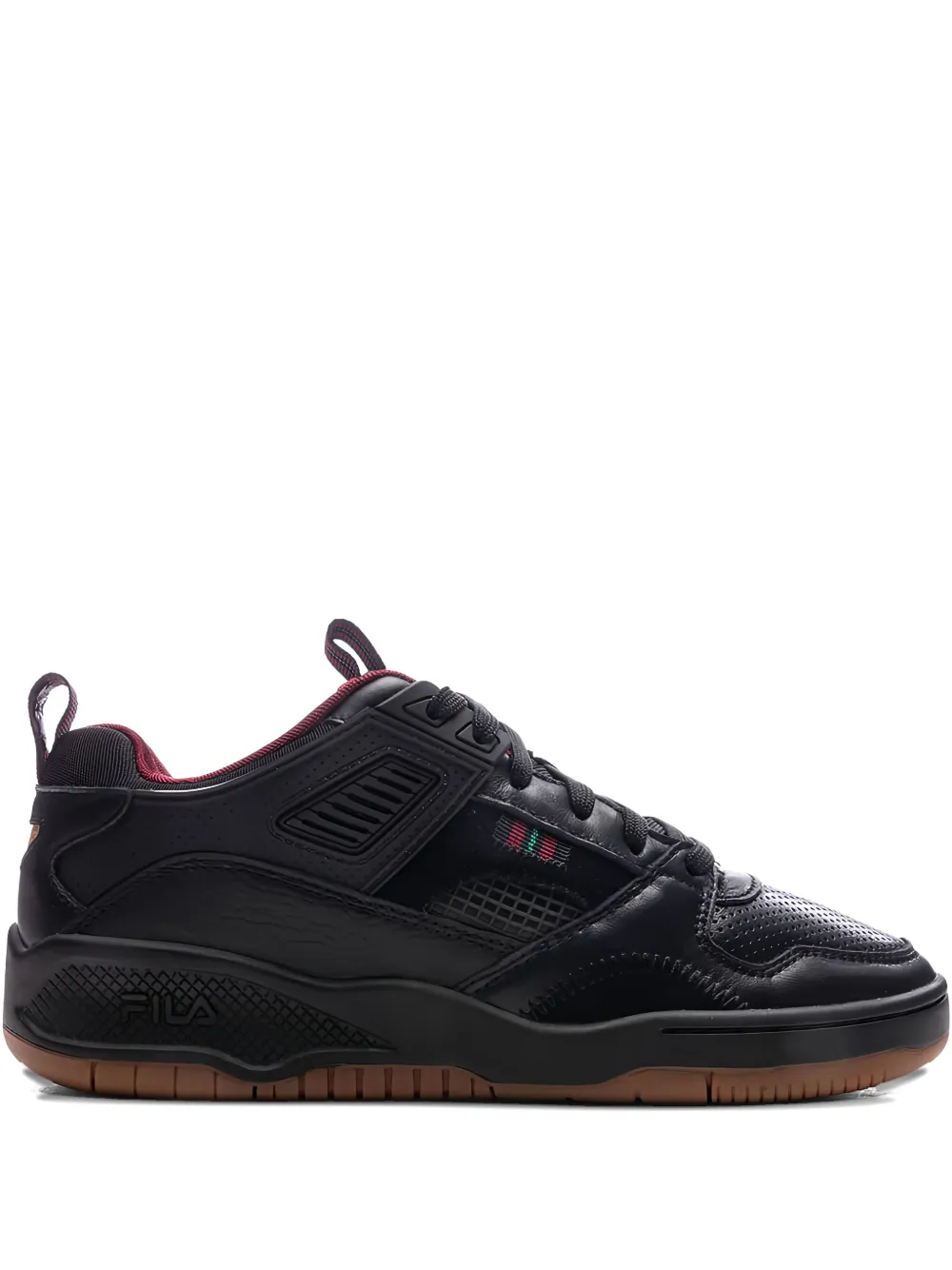 Fila Corda Lux perforated-panel sneakers Black