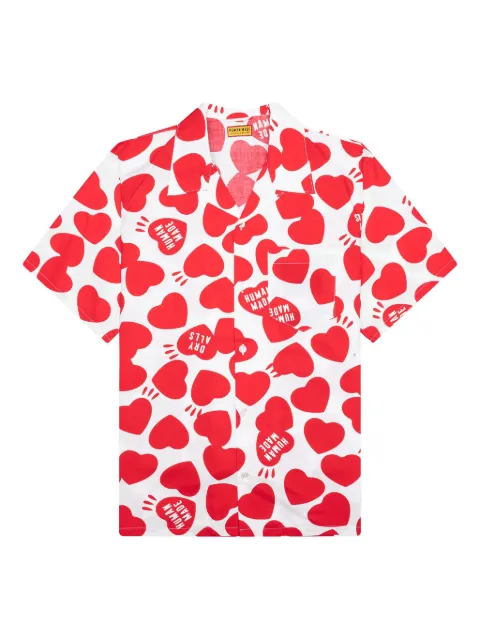 Human Made heart-print shirt