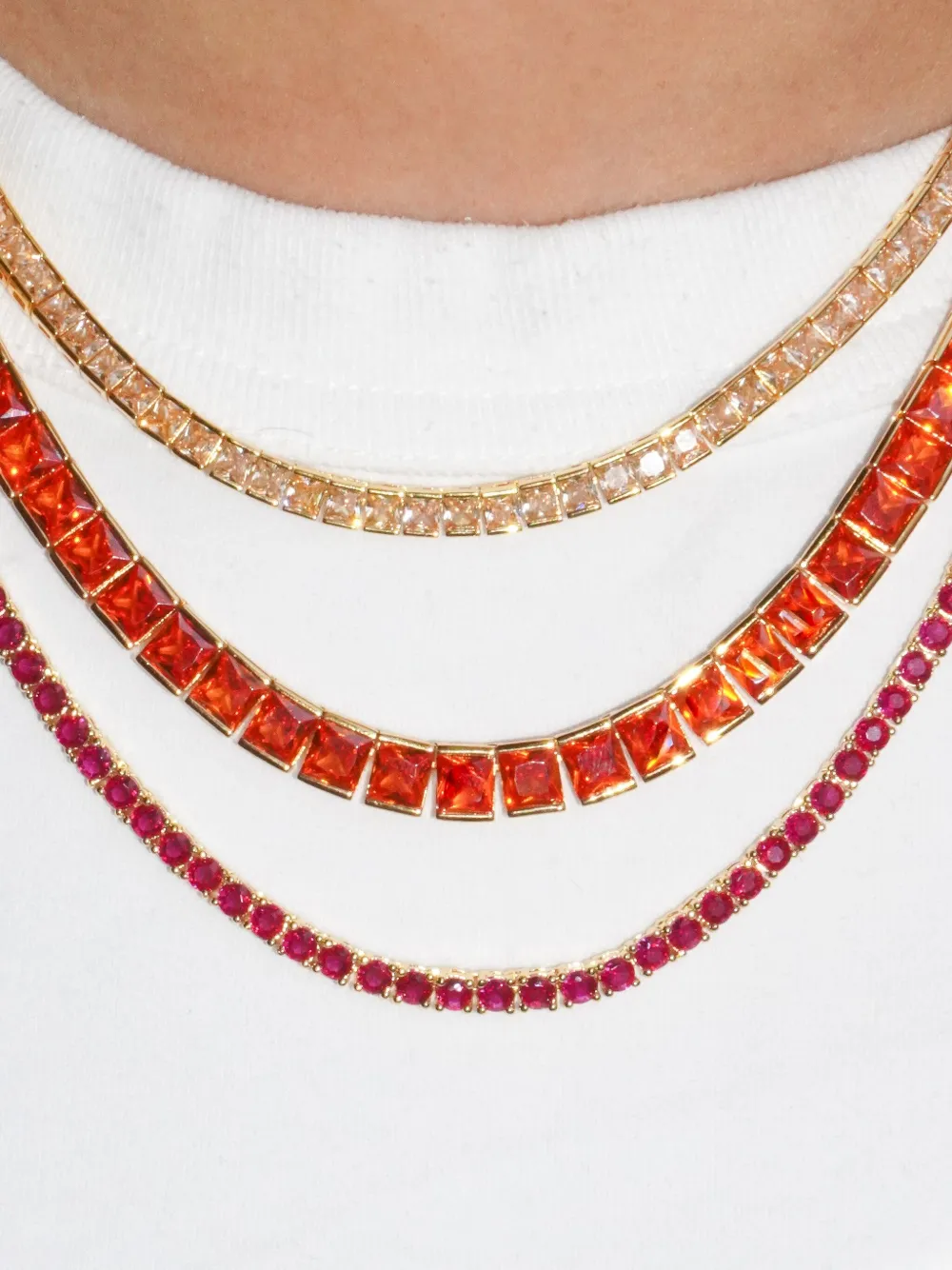 Izabel Display tennis necklace | Image 2