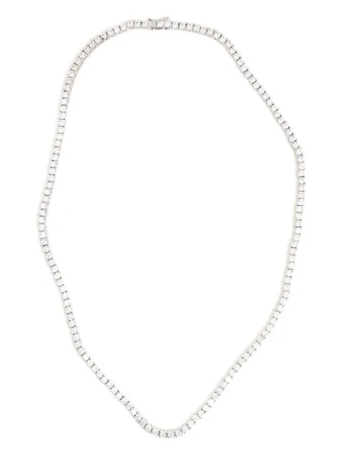 Izabel Display tennis prong-set necklace