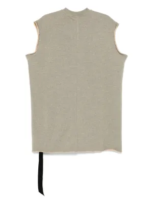 グザビエ様 drkshdw ノースリーブシャツ Rick Owens DRKSHDW ノースリーブ スウェットシャツ | ブラウン