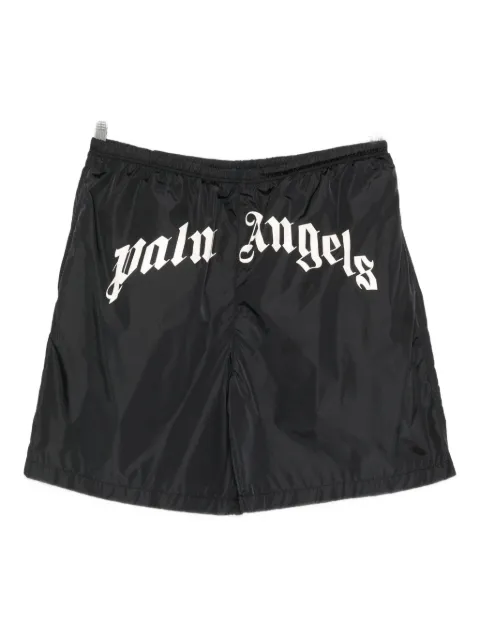 Palm Angels shorts de playa con logo estampado