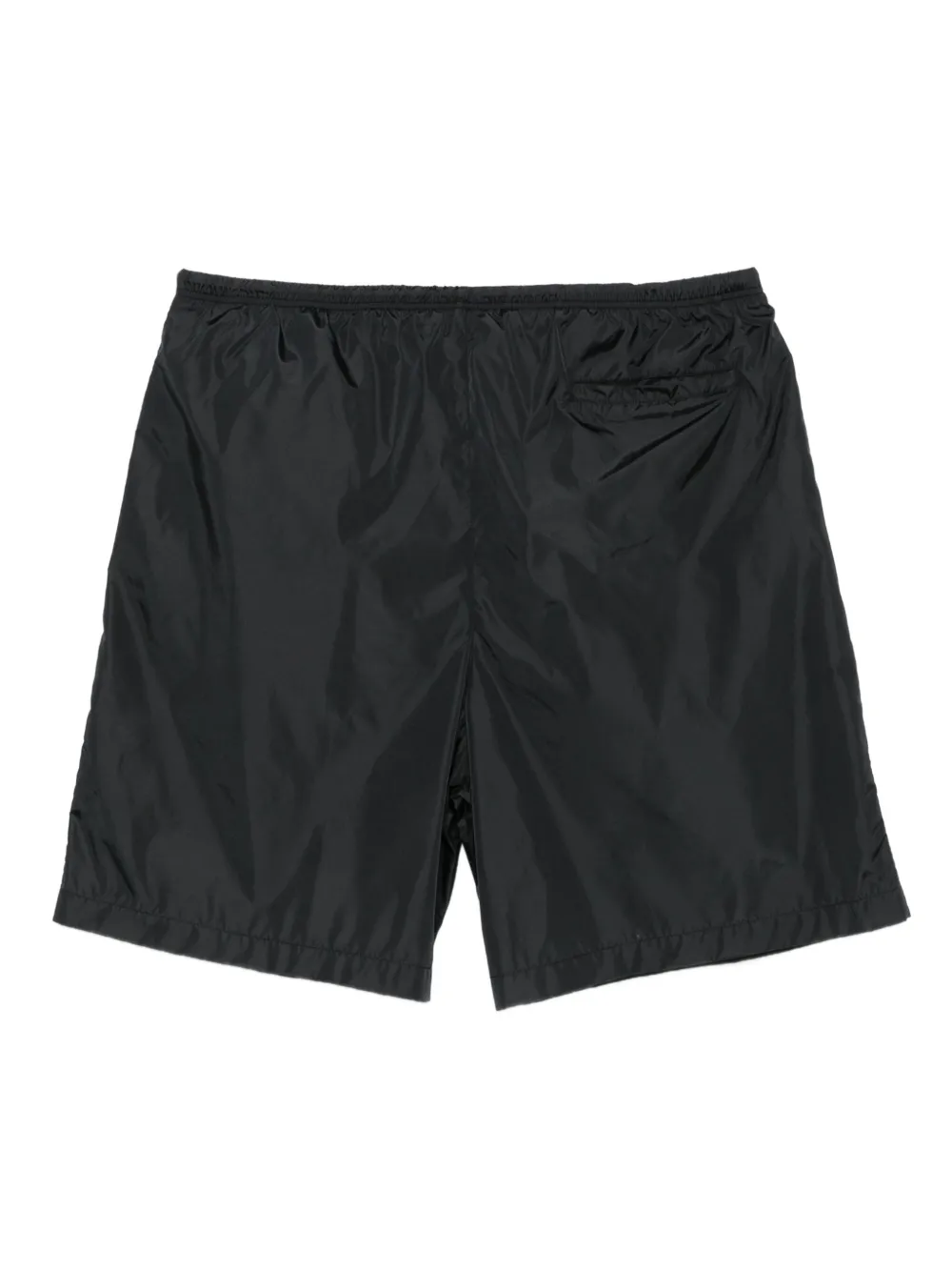 Palm Angels logo-print swim shorts Zwart