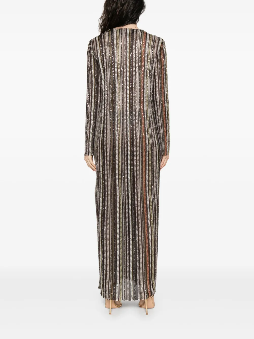 Missoni Jas met pailletten Bruin