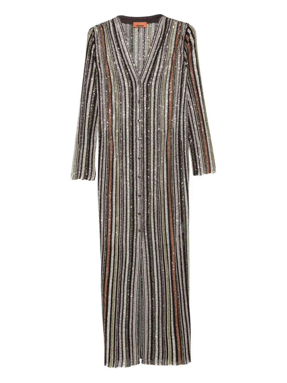 Missoni Jas met pailletten Bruin