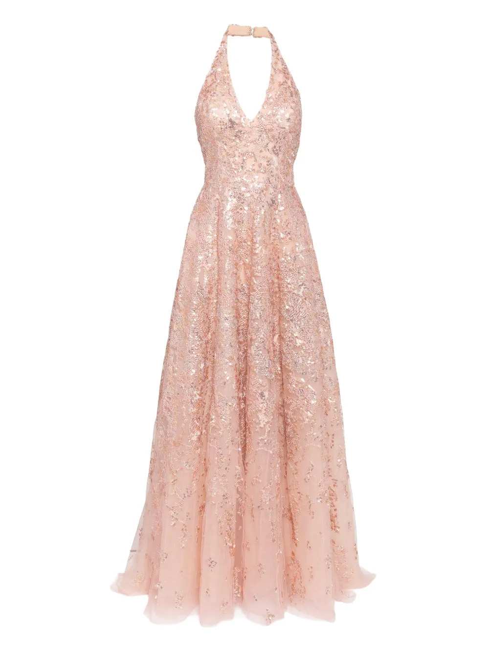 embroidered maxi dress