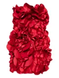 Saiid Kobeisy floral-embellishment mini dress - Red