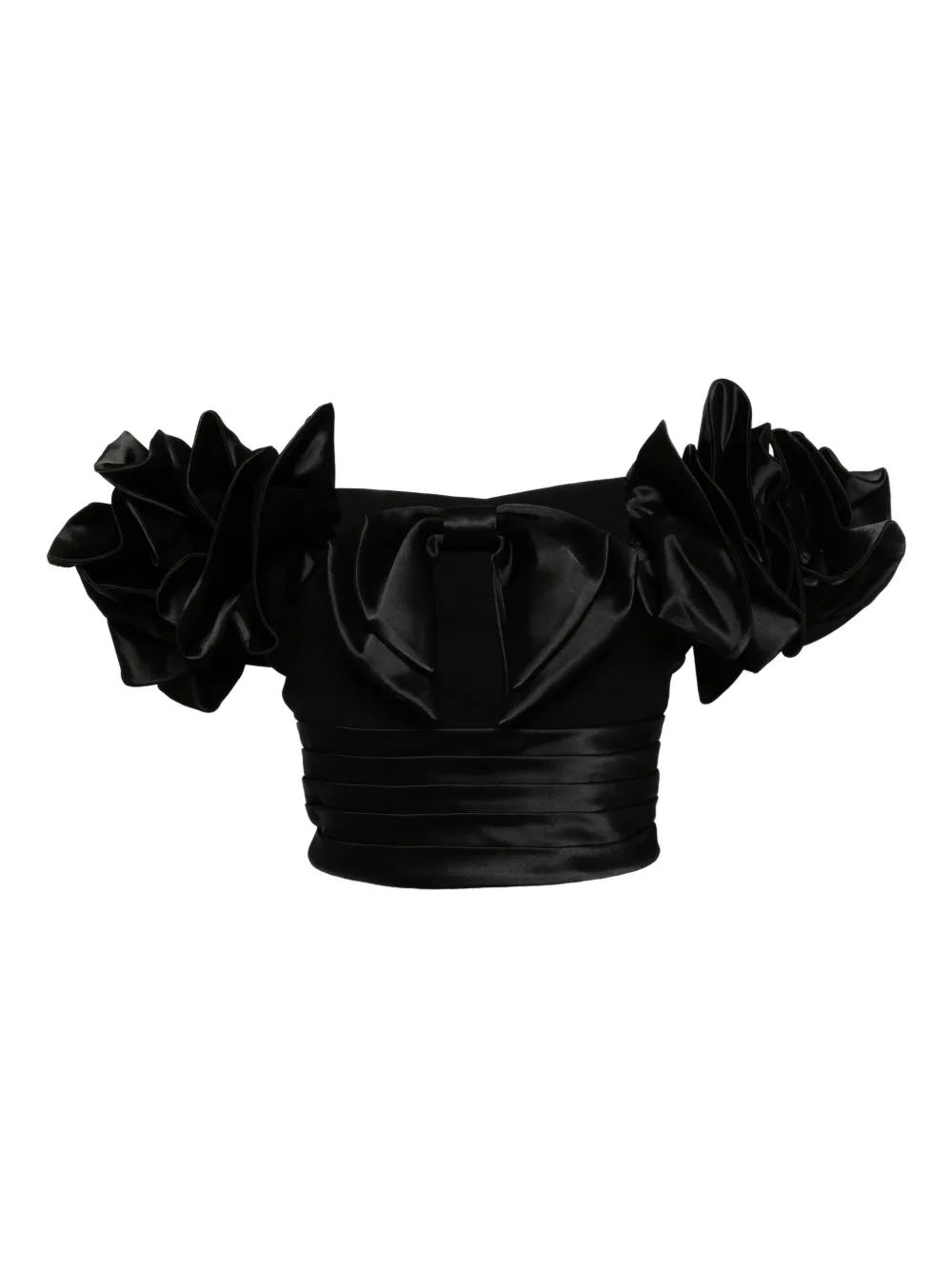 ruffled blouse