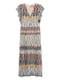 Missoni v-neck midi dress - Black