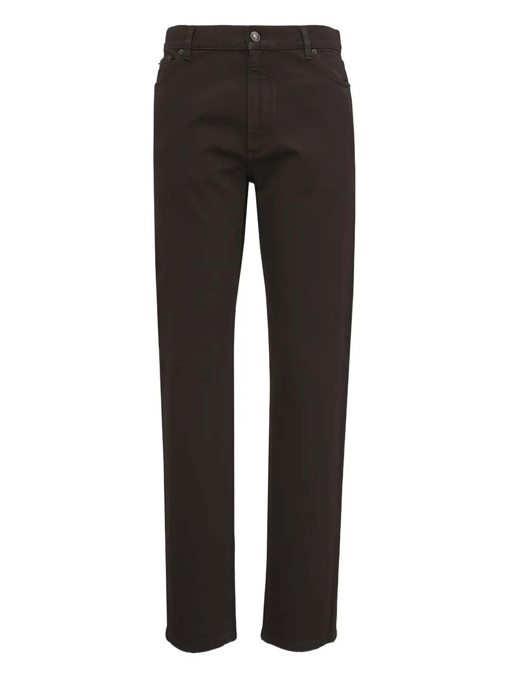 Zegna City buttoned jeans | Brown | Image 1