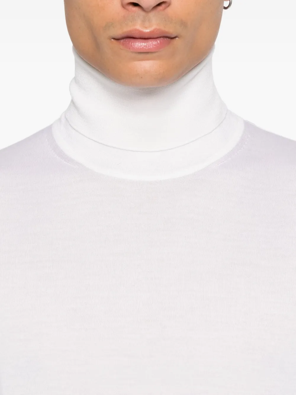 Zegna Coltrui met lange mouwen Wit