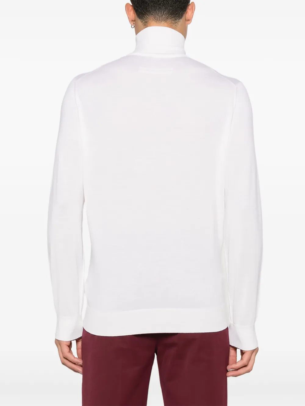 Zegna Coltrui met lange mouwen Wit