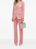 Custommade pearl-embellishment blazer - Pink