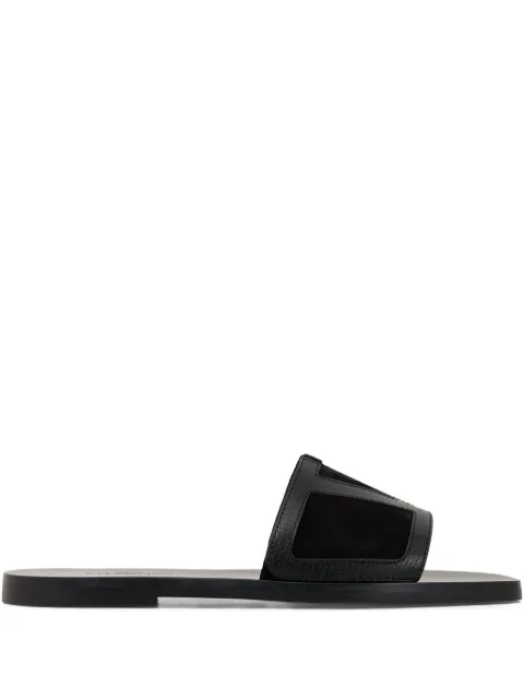 Valentino Garavani Viva Superstar leather flat sandals