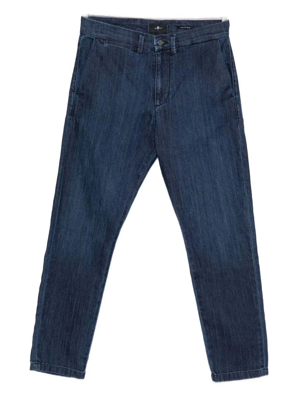 7 For All Mankind cotton-blend jeans - Blu
