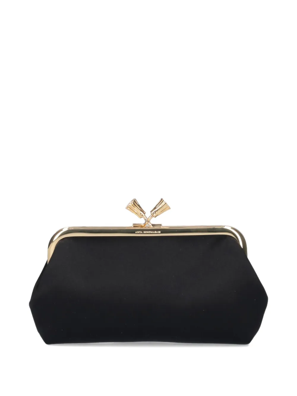 Anya Hindmarch Maud clutch met kwastje - Zwart