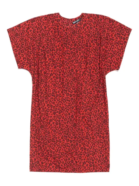Bimba y Lola animal-print short-sleeve dress