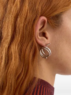 【新品未使用】sunnei ピアス Sunnei ラバライズ ピアス | ブラック | FARFETCH JP