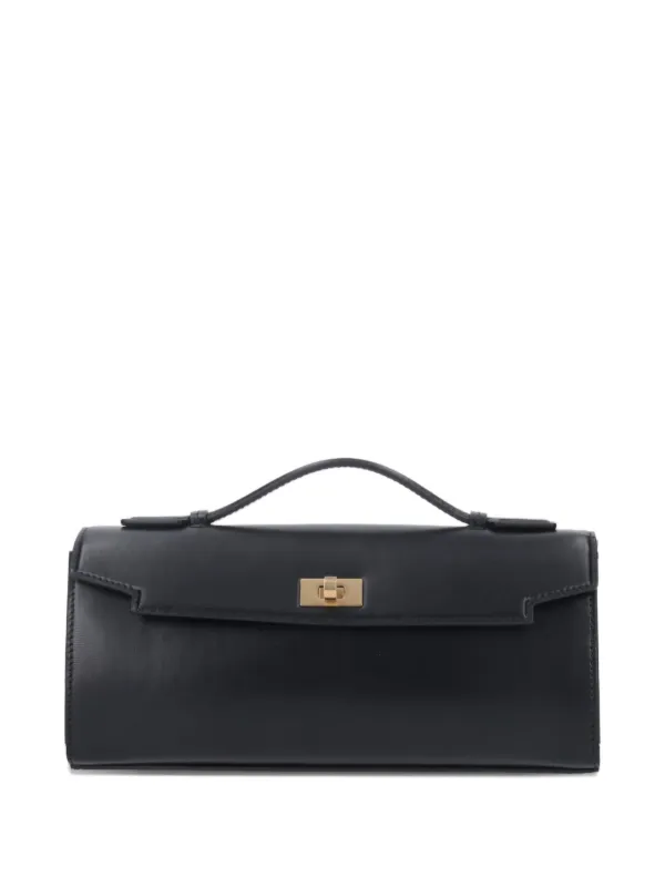 Anya Hindmarch Mortimer クラッチバッグ | ブラック | FARFETCH JP