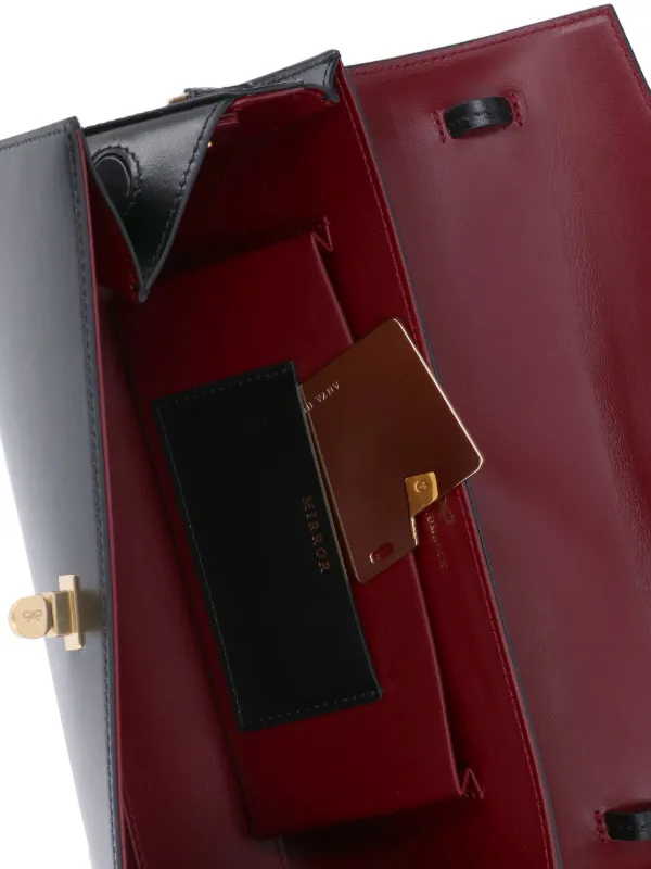 Anya Hindmarch Mortimer クラッチバッグ | ブラック | FARFETCH JP
