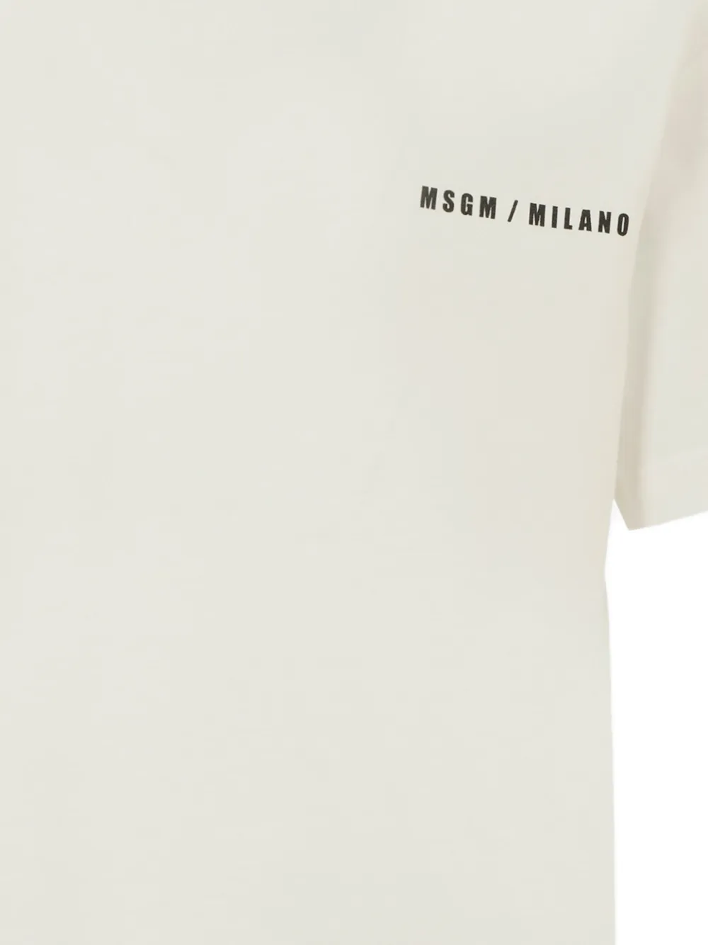 MSGM Kids T-shirt met logoprint Wit