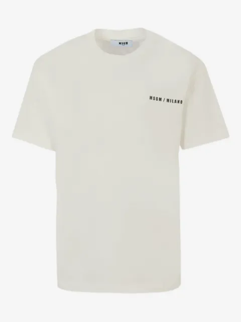 MSGM Kids logo-print T-shirt