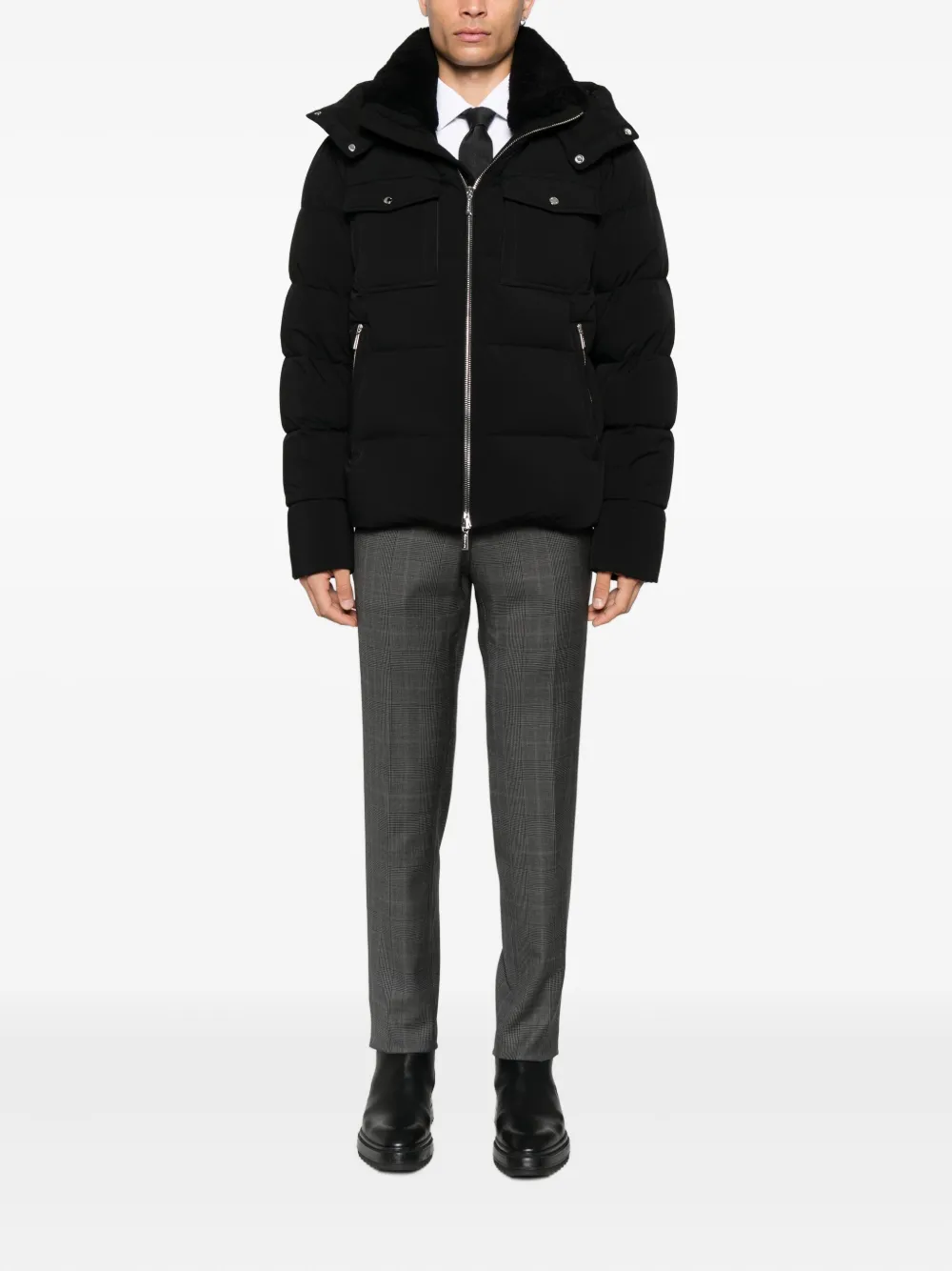 Moorer hooded quilted jacket | Hooded Jackets | Image 2