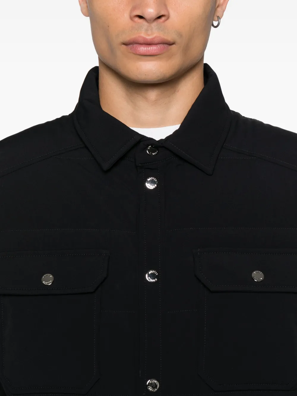 Moorer Veton-KN quilted jacket Blauw