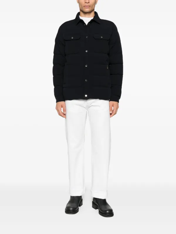 Moorer Veton-KN キルティングジャケット | ブルー | FARFETCH JP