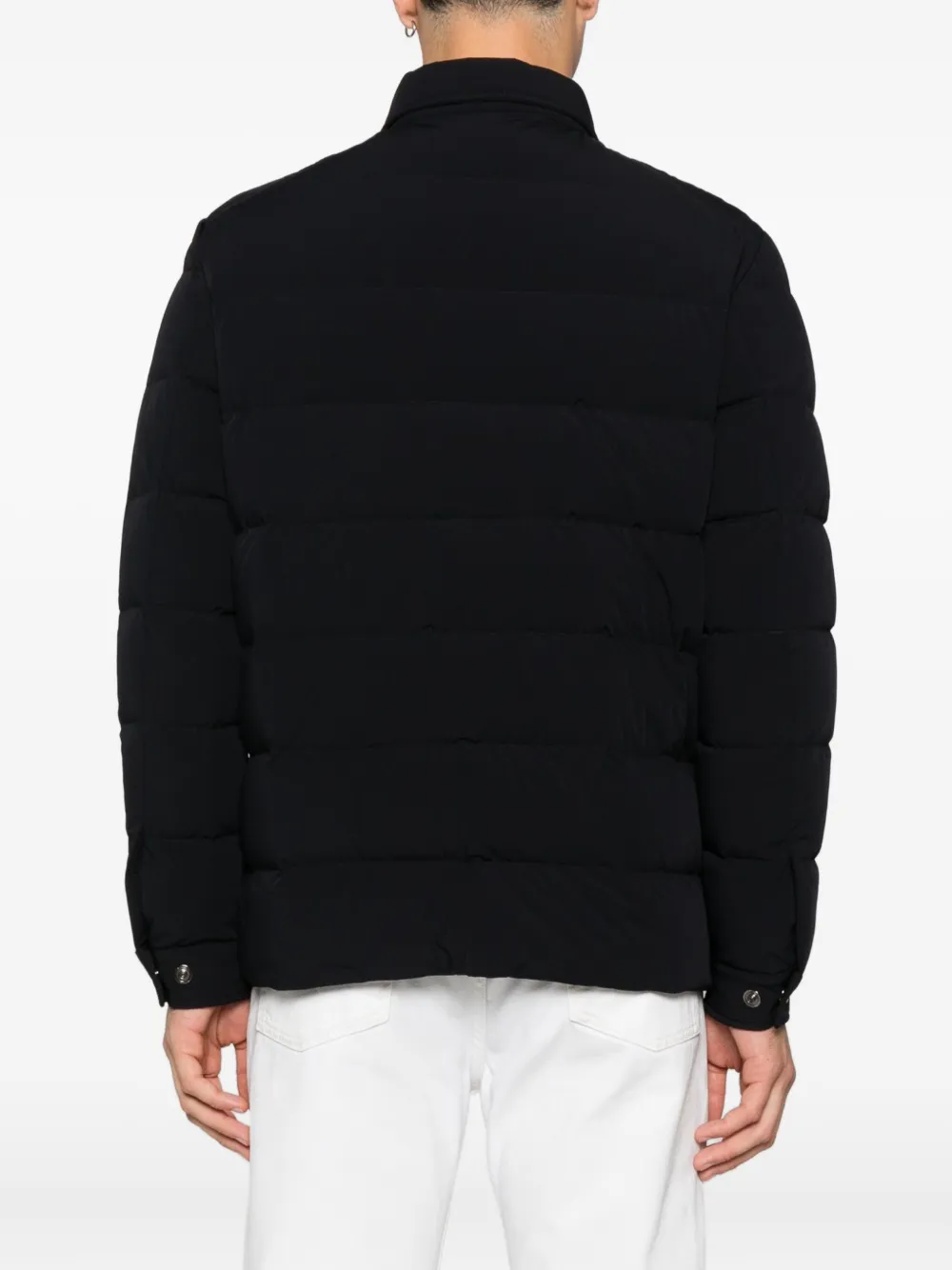Moorer Veton-KN quilted jacket Blauw