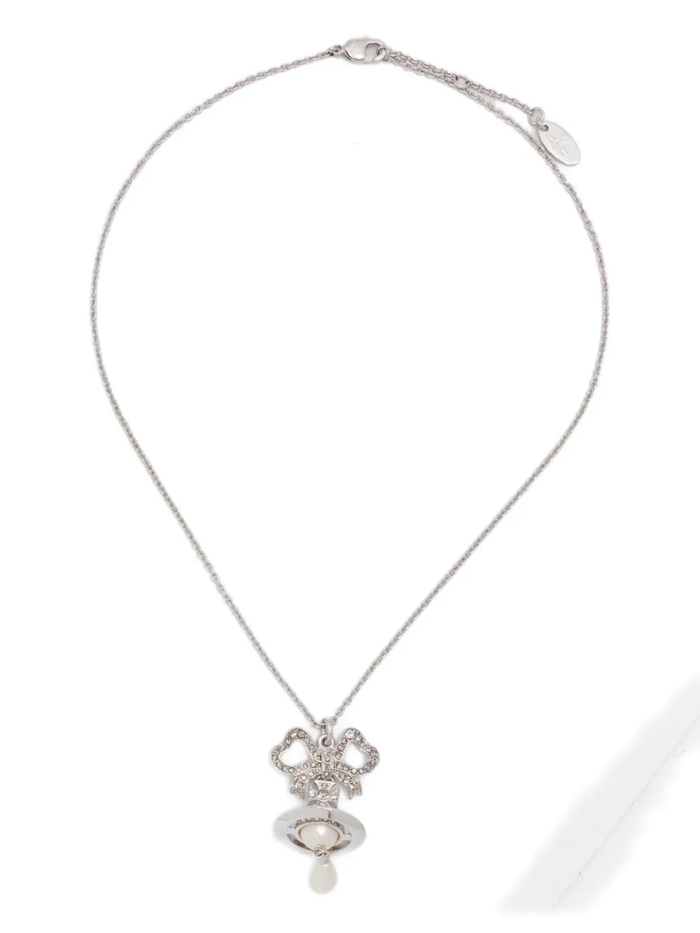 crystal-embellished necklace